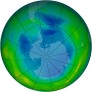 Antarctic Ozone 1991-08-18